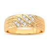 14K 0.25Ct Diamond Band