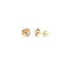 Baby Love Knot Stud Earrings