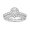 14K WG 1.00CT Diamond Bridal Ring