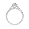 14K WG 1.00CT Diamond Bridal Ring