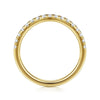 14K Yellow Gold Diamond Matching Wedding Band