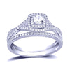 14K 0.50Ct Diamond Bridal Ring