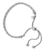 Sterling Silver RH-plated D/C Bracelet Adjustable Bracelet