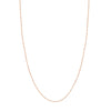 1.35mm Rose/White Dorica Chain with Lobster Lock