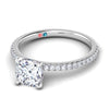 Lab Grown Diamond Pave Petite Ring