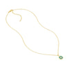 Turquoise Enamel Star Medallion Necklace