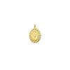 Framed Oval Blessed Mary Medal