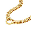 Hollow Railroad Link Necklace