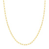 2.2mm Paper Clip Chain 060 with Lobster Lock