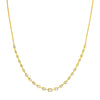 2-1/2tcw Diamond Assending Stone Necklace
