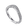 14K White Gold Matching Wedding Band