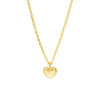 Child's Mini Puff Heart Necklace