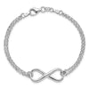 Sterling Silver Infinity Symbol Bracelet