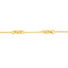 0.8mm Designer Twist Chain with Lobster Lock