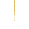 Front and Back Diamond-Cut Bead Earrings
