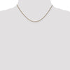 14K 1.2mm D/C Spiga Chain
