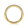 14K Yellow Gold Diamond Wedding Band