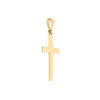 Straight Edge Cross Pendant