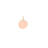 Organic Disk Engravable Charm