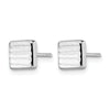 14K White Gold Post Earrings