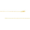 Triple Bead Saturn Chain with Lobster Lock