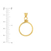 Canadian Maple Leaf 1/4 Oz Diamond Cut Bezel
