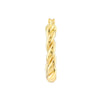 2 X 15mm Braided Hoop Earrings