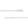 Sterling Silver 1.5mm D/C Crystal Cable