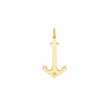 Anchor Pendant with 1pt Diamond