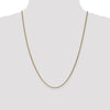 14K 1.65mm Spiga Chain