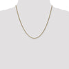 14K 1.65mm Spiga Chain