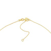 Paper Clip Accented Y-Necklace
