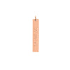 Long Vertical Bar Engravable Charm