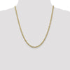 14K 3.75mm Concave Anchor Chain
