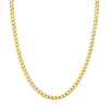 5.7mm Concave Cuban Curb Chain with Lobster End Caps