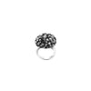 Rounded Crystal Dome Ring