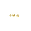 8mm Polished Ball Stud Earrings