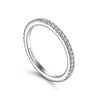 14K White Gold Matching Wedding Band