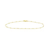 Faceted Bead Saturn Chain