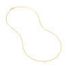 1.05mm D/C Rope Chain with Lobster Lock