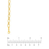 Hollow Oval Link 1+1 Chain Necklace
