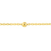 Bead Station on D/C Cable Chain Bracelet