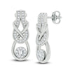 14K 0.50Ct Diamond Earring