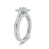 10K 0.63Ct Diamond Bridal Ring