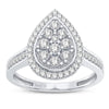 10K 0.10Ct Diamond Ring