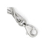 14K White Gold Polished Fancy Link Bracelet