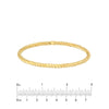 Slip-On Twisted Rope Tube Bangle