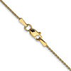 14K 1.0mm D/C Wheat Chain