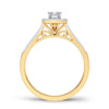 14K 0.21Ct Diamond Ring