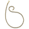14K Two-tone Polished Fancy Link Necklace